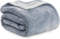Polar Blue Reversible Sherpa Blanket