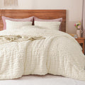 Grey Fluffy Sherpa Bedding Set