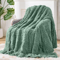 Sage Green Sherpa Weighted Blanket