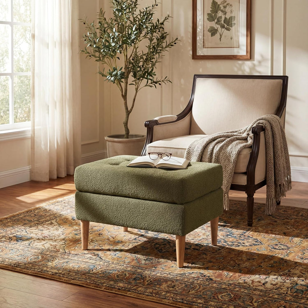 Olive Green Rectangular